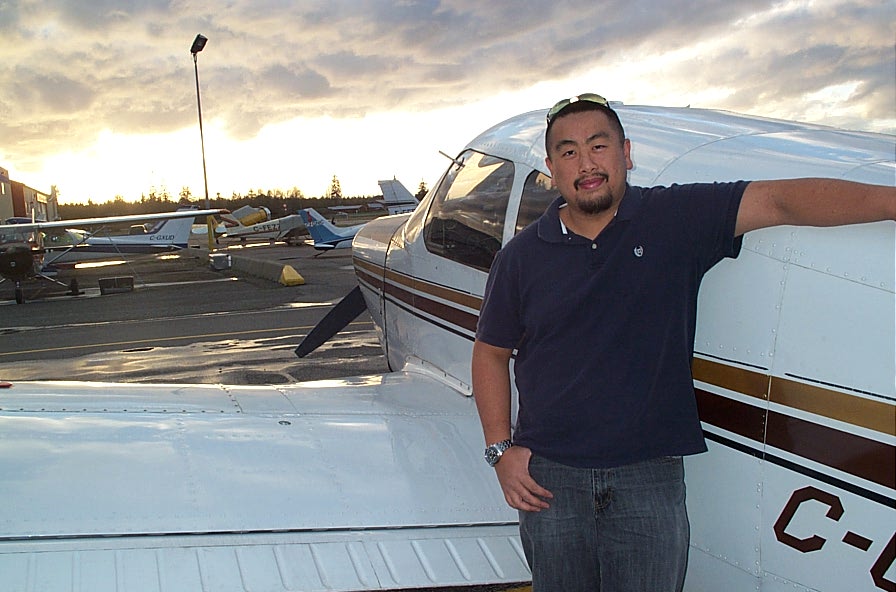 Rick Hunter, Langley Flying School