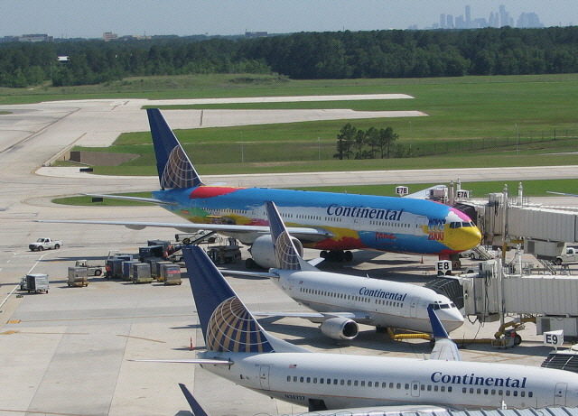 George Bush Intercontinental Airpot, Houston.  (Wikipedia)