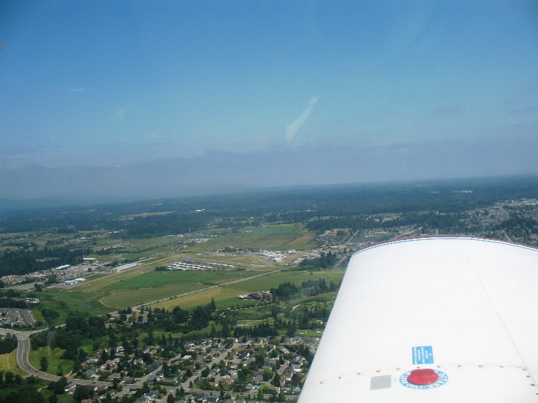 Langley Airport.  Langley Flying School.