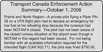 Transport Canada Enforcement Action Summary, Langley Flying School