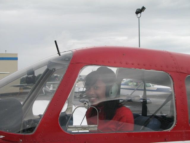 Nicole Douglas, First Solo Flight, Langley Flying School